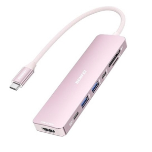 BENFEI 7-in-1 USB C Hub with HDMI(4K@60Hz), 2 USB-A, 1 USB-C Data